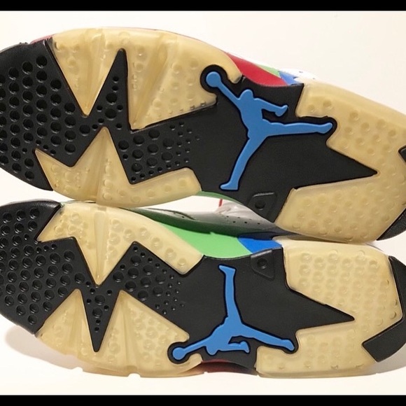 NEW DS 2008 NIKE AIR JORDAN 6 VI BEIJING OLYMPIC FLAG Sz 10 USA III IV V VII XI - Picture 9 of 16